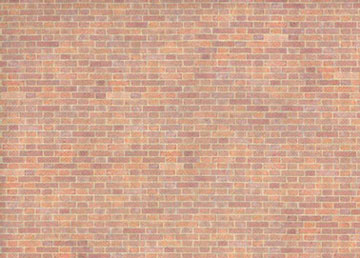 Dollhouse Miniature Wallpaper: Old Red Bricks